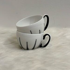 Vintage Retro Royal Stafford Merlin Ware Starlite Set of 2 Coffee Mugs